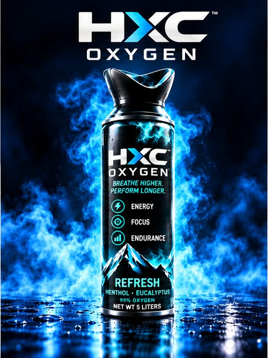 HXC Oxygen Refresh presentation canister